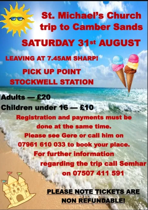 Summer Trip to Camber Sands