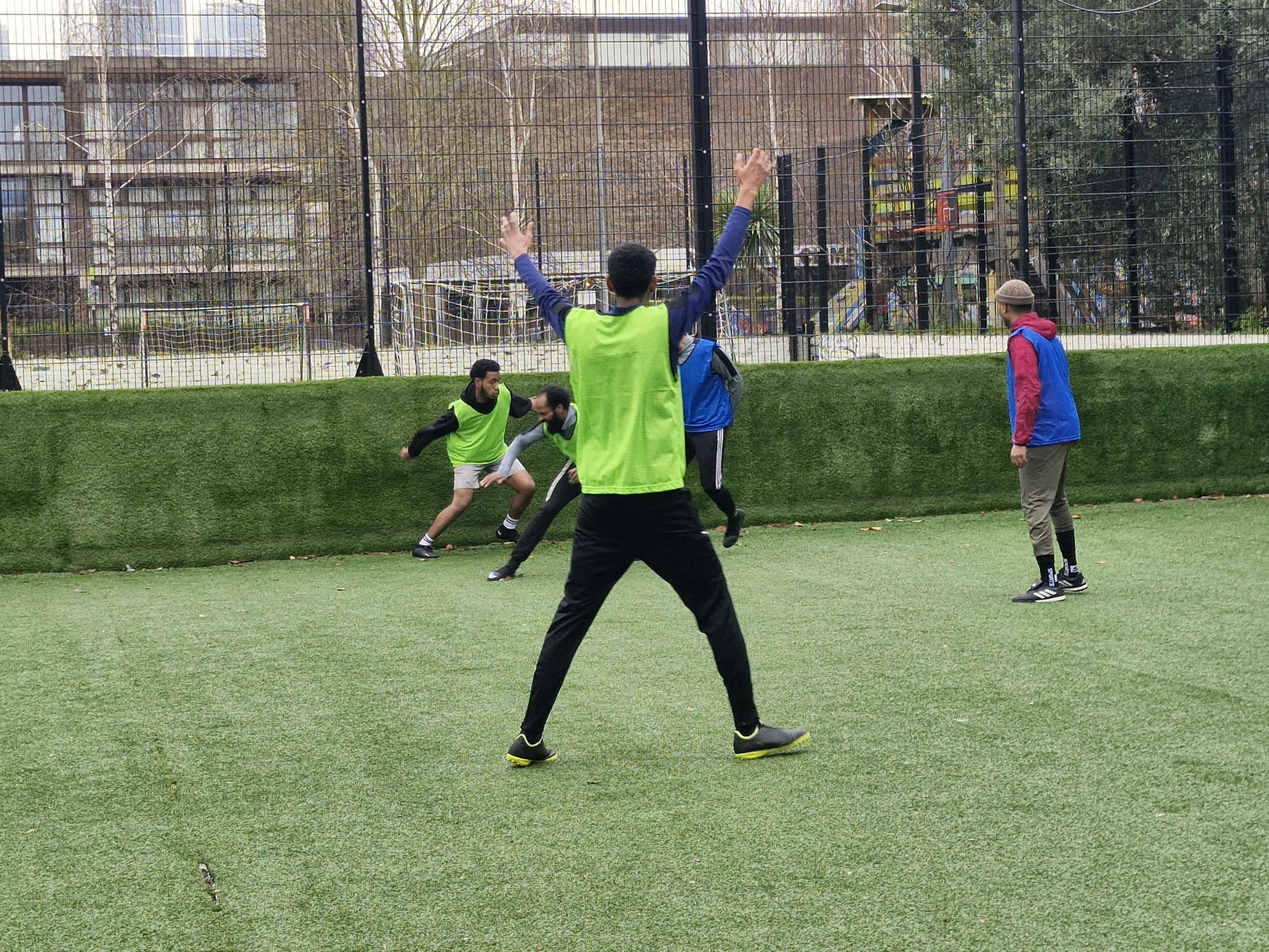 Community Football Session Brings Volunteers Together