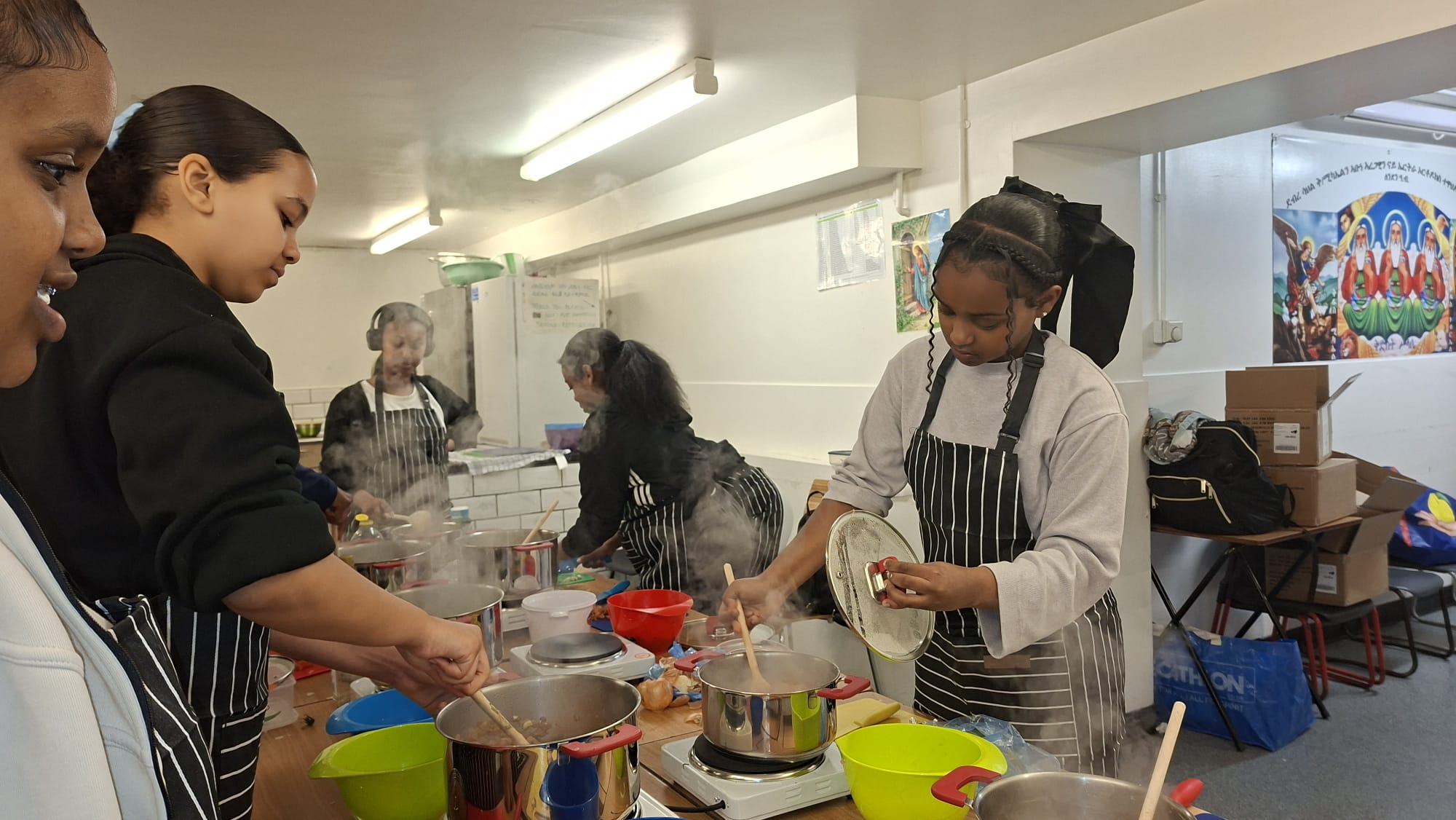 Cooking Lessons at Our Supplementary School